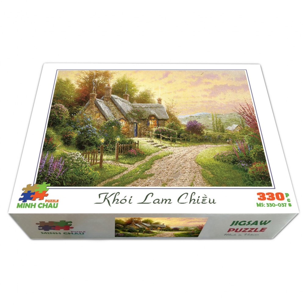 Bộ tranh xếp hình 330 mảnh – Khói Lam Chiều (30x44cm)